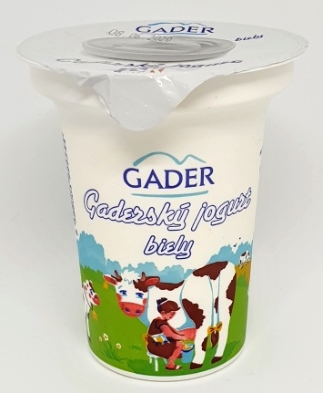 GADERSKÝ jogurt biely 145g